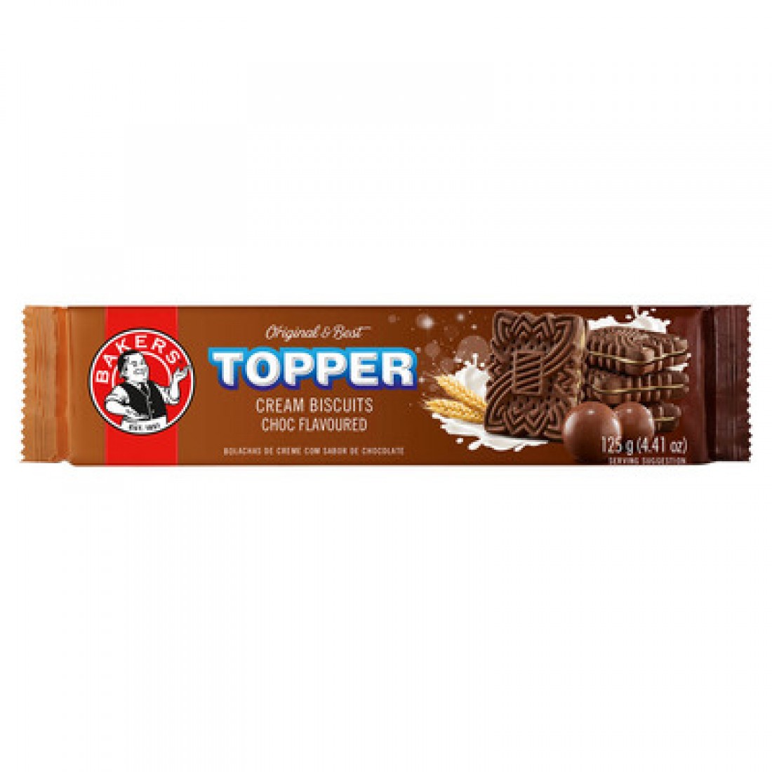 Bakers Topper Chocolate 125g Bakers Topper Chocolate 125g
