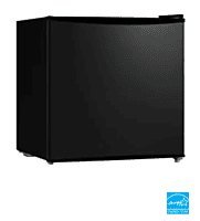 Seasons® BC46 1.7 Cu. Ft. Compact Refrigerator Energy Star®, All-Fridge, Black