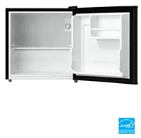 Seasons® BC46 1.7 Cu. Ft. Compact Refrigerator Energy Star®, All-Fridge, Black
