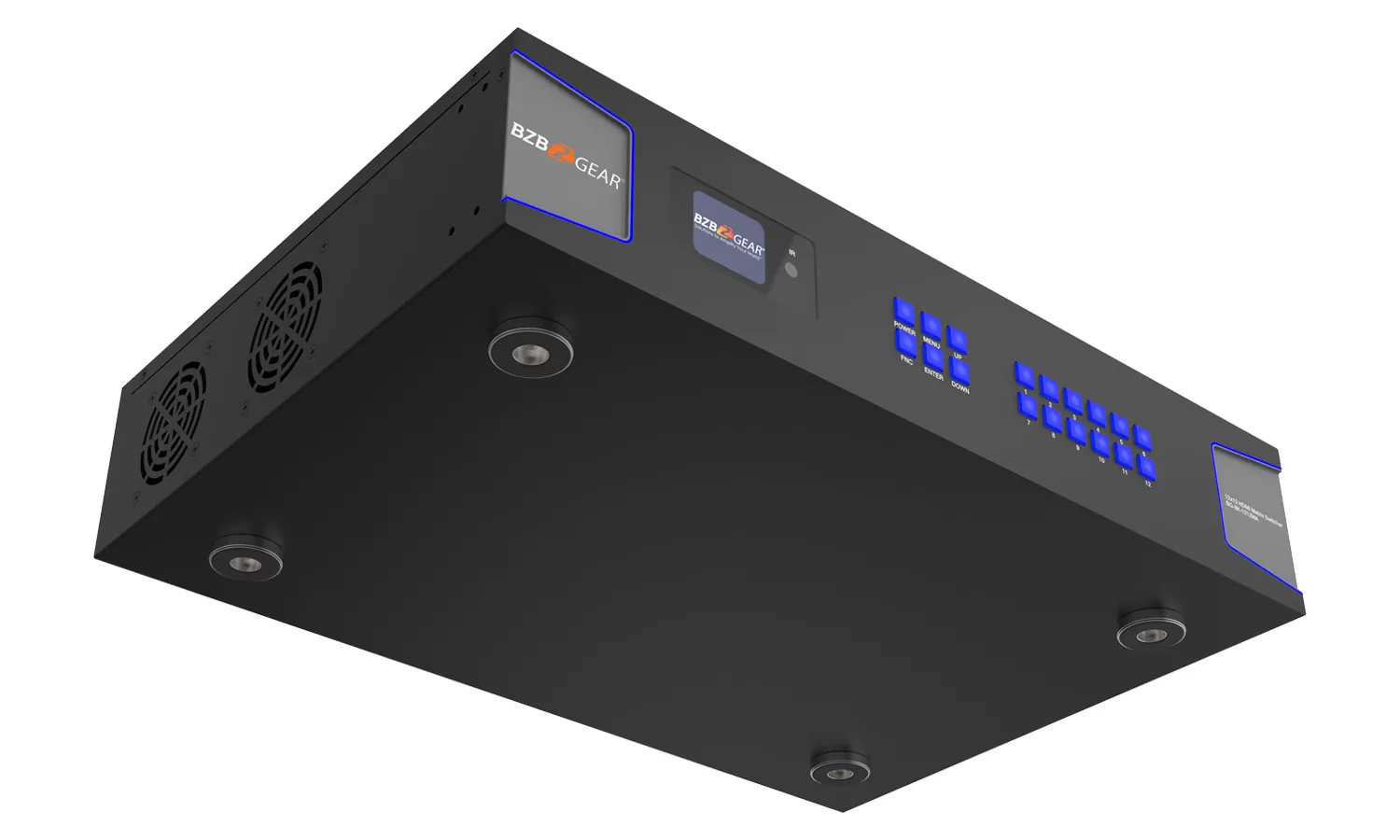 BG-8K-1212MA |  12x12 8K UHD HDMI 2.1 Matrix Switcher with Audio De-embedder (8K60, 4K120 4:4:4 10bit VRR, FVA, ALLM support)