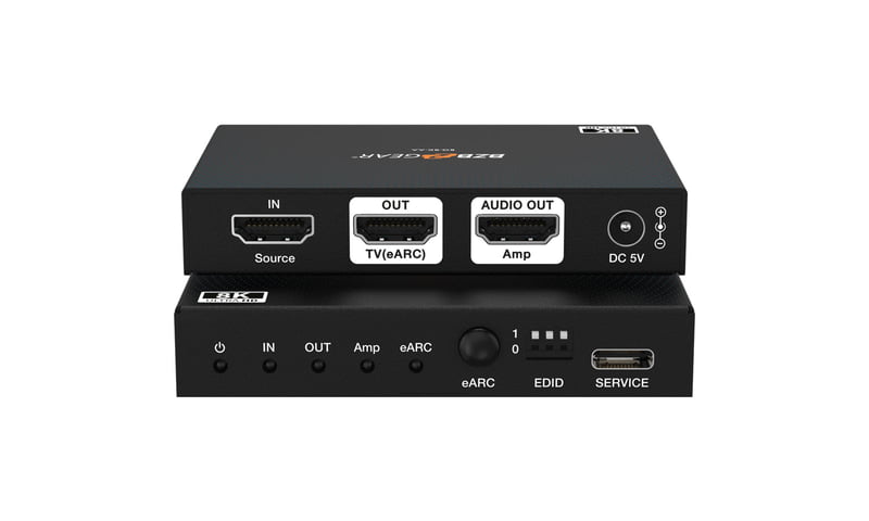 8K60 HDMI 2.1 eARC Audio to Amplifier Converter 8K60 HDMI 2.1 eARC Audio to Amplifier Converter