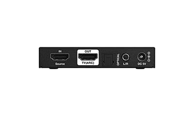 8K60 HDMI 2.1 Audio De-embedder to S/PDIF and L/R Converter 8K60 HDMI 2.1 Audio De-embedder to S/PDIF and L/R Converter