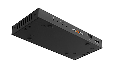 BG-8K-DA12A-G2 | 1x2 8K UHD HDMI 2.1 48Gbps Splitter with Auto Downscaling/Audio De-embedder