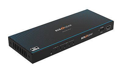 BG-8K-DA14A-G2 | 1x4 8K UHD HDMI 2.1 48Gbps Splitter with Auto Downscalling/Audio De-embedder