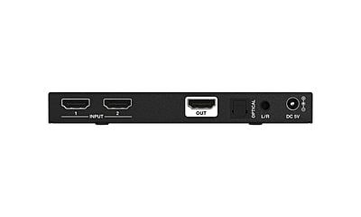 2x1 8K UHD HDMI 2.1 Switcher with Audio De-embedder (8K60, 4K120Hz 4:4:4 10bit VRR, FVA, ALLM support) 2x1 8K UHD HDMI 2.1 Switcher with Audio De-embedder (8K60, 4K120Hz 4:4:4 10bit VRR, FVA, ALLM support)