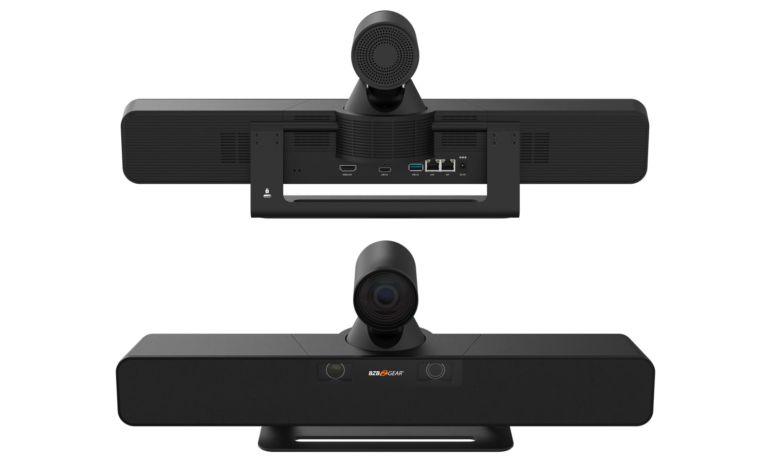 4K UHD 12X PTZ All-In-One Speaker Tracking/AutoFraming Video Bar with HDMI/USB/Wi-Fi and ProGrade Speaker/Microphone
