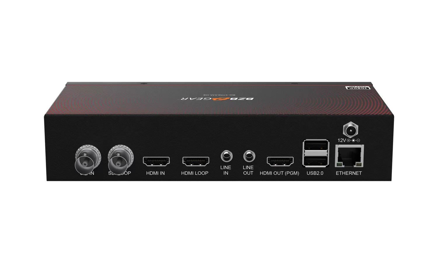 BG-STREAM-DE |  1 Channel SDI/HDMI Encoder/Decoder/Recorder with Audio/USB 3.0 for Storage (Dante AV-H Ready)