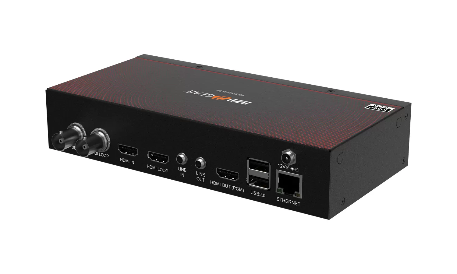 BG-STREAM-DE |  1 Channel SDI/HDMI Encoder/Decoder/Recorder with Audio/USB 3.0 for Storage (Dante AV-H Ready)
