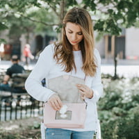 TWELVElittle PeekABoo Diaper Clutch Pink
