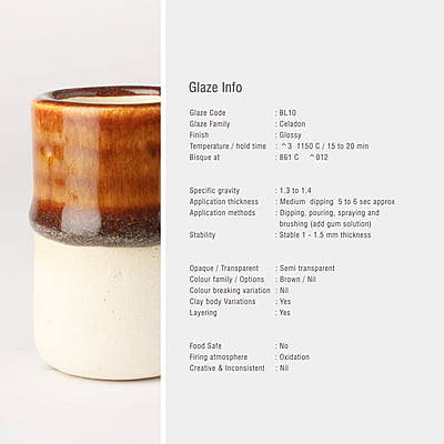 Sara Low Fire Celadon Ginger BL10 Sara Low Fire Celadon Ginger BL10