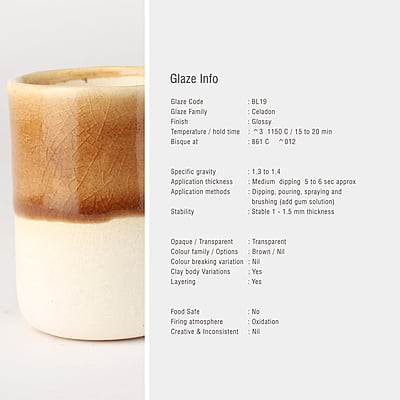 Sara Low Fire Transparent Russet Brown BL19