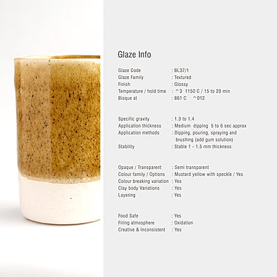 Sara Low Fire Textured Mustard BL37/1 Sara Low Fire Textured Mustard BL37/1