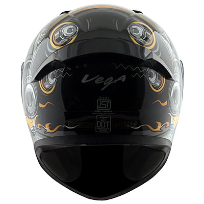 VEGA BOLT SUPERHERO DULL BLACK GREY M/V (L)
