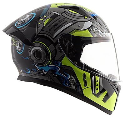 VEGA BOLT SUPERHERO BLACK NEON YELLOW M/V (L)