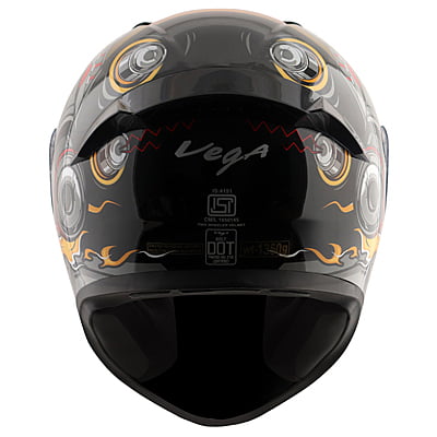 VEGA BOLT SUPERHERO BLACK RED M/V (L)