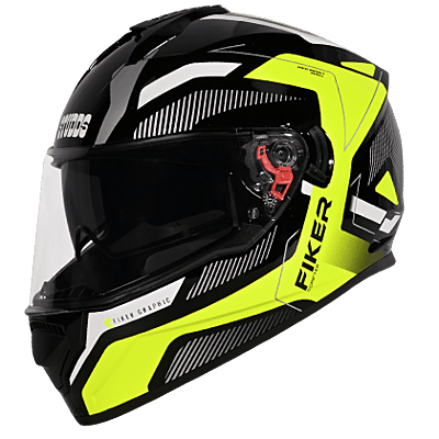 STUDDS DRIFTER D5 MATT BLACK N5 YELLOW D/V (XL)