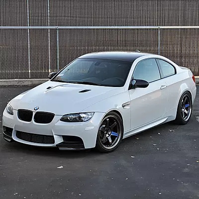Carbon Fiber Front Bumper Splitters for BMW E90/E92/E93 M3 (2008–2013)