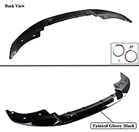 BMW G22/G23 Front Lip – Glossy Black (2021–2023)