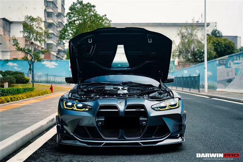 BMW M3 G80 / M4 G82 G83 Dry Carbon Fiber Engine Cover | 2021–2025