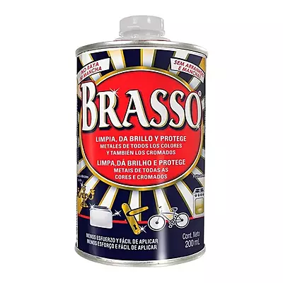 BRASSO LIMPIADOR PARA METALES 200 ML