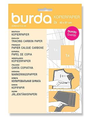 Carta Copiativa Burda 2 Fogli Bianco/Giallo