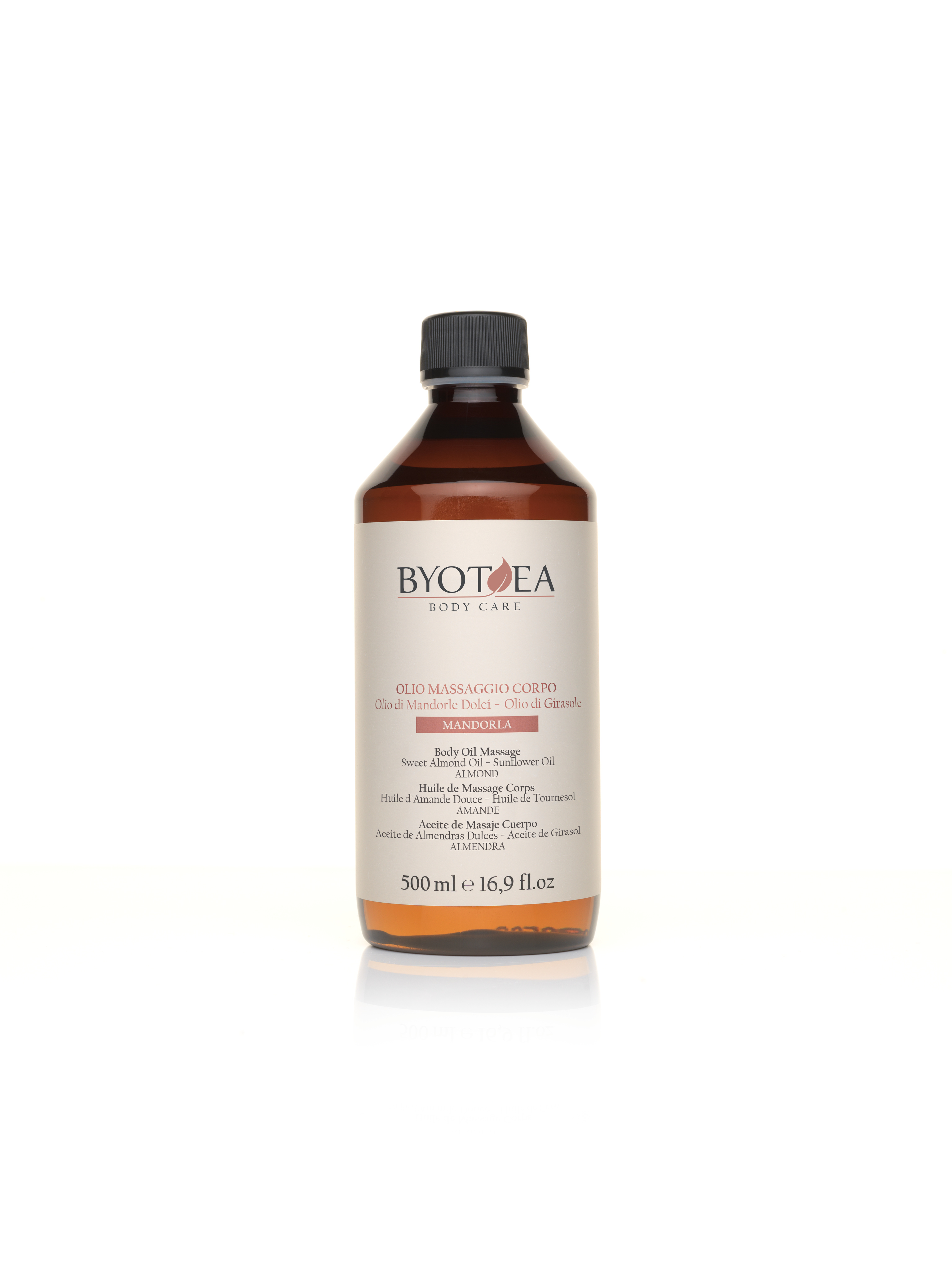 BY00204 Byo Body Massage Oil Almond 500ml