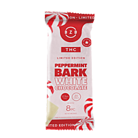 Delta-9 THC Chocolate Bar - White Chocolate peppermint bark, 100mg | 1 Box of 15 Bars Delta-9 THC Chocolate Bar - White Chocolate peppermint bark, 100mg | 1 Box of 15 Bars