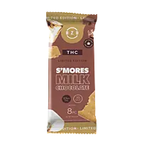 Delta-9 THC Chocolate Bar - Smore's, 100mg | 1 Box of 15 Bars (Seasonal)