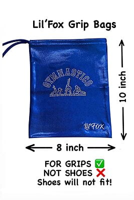 ROYAL BLUE GRIP BAG 'GYMNASTICS' STONES
