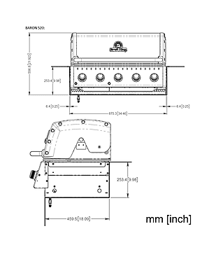 Broil King Baron 520 Built-In