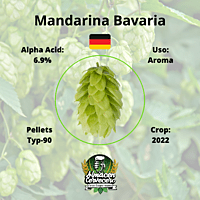 Lupulo100gr Mandarina Bavaria Lupulo100gr Mandarina Bavaria