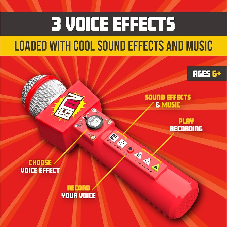 Be Like FGTeeV Voice-Changin' Mic Be Like FGTeeV Voice-Changin' Mic