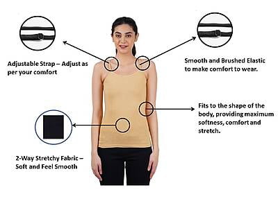 Copy of Camisole /Tank Top / Slips - Beige