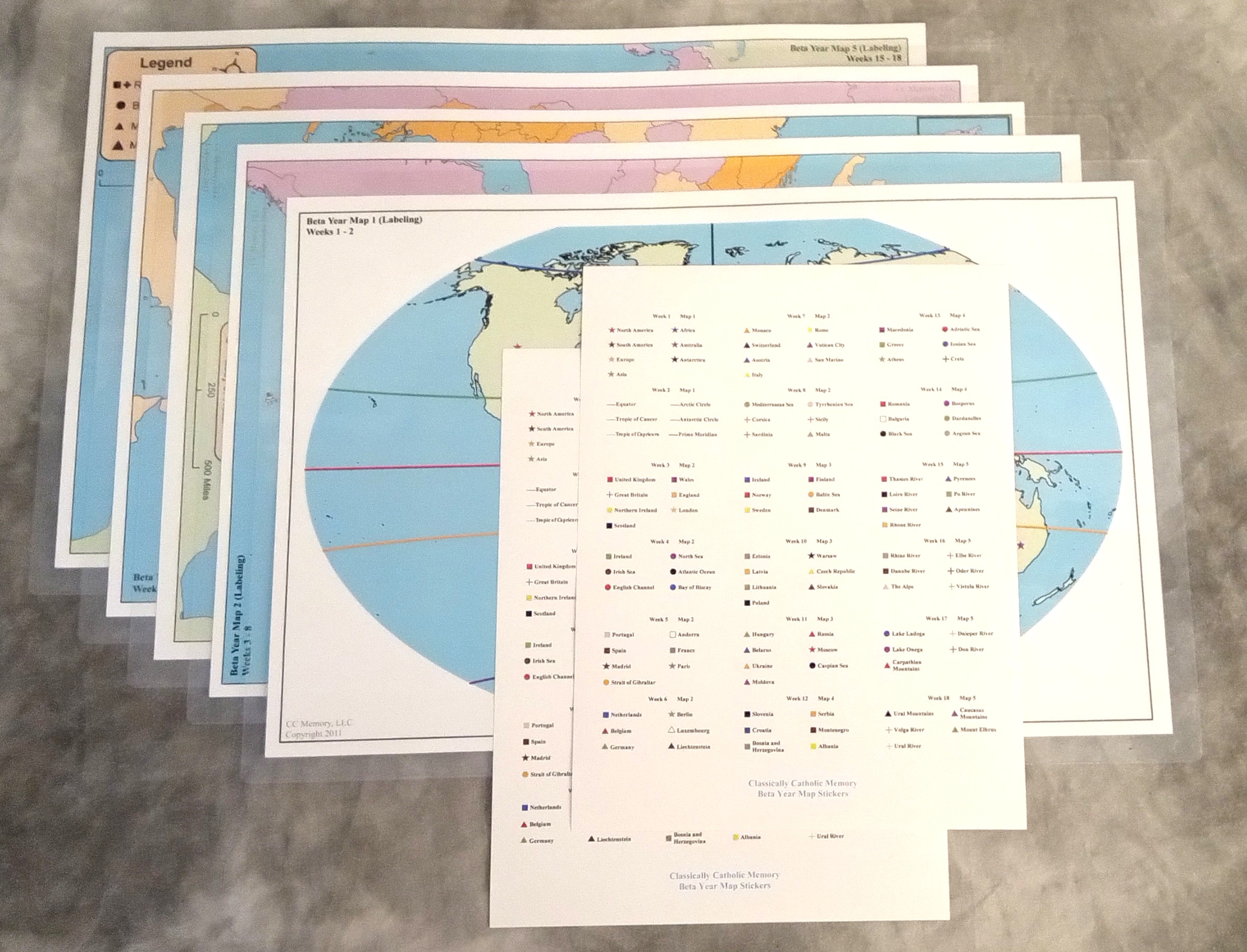 CCM Beta Maps (Schola Rosa Cycle 2 Maps)