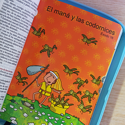 Biblia Ilustrada para niños modelo ovejas Biblia Ilustrada para niños modelo ovejas