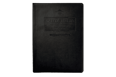 Biblia con Referencia Inmediata Color Negra Letra super Gigante Biblia con Referencia Inmediata Color Negra Letra super Gigante