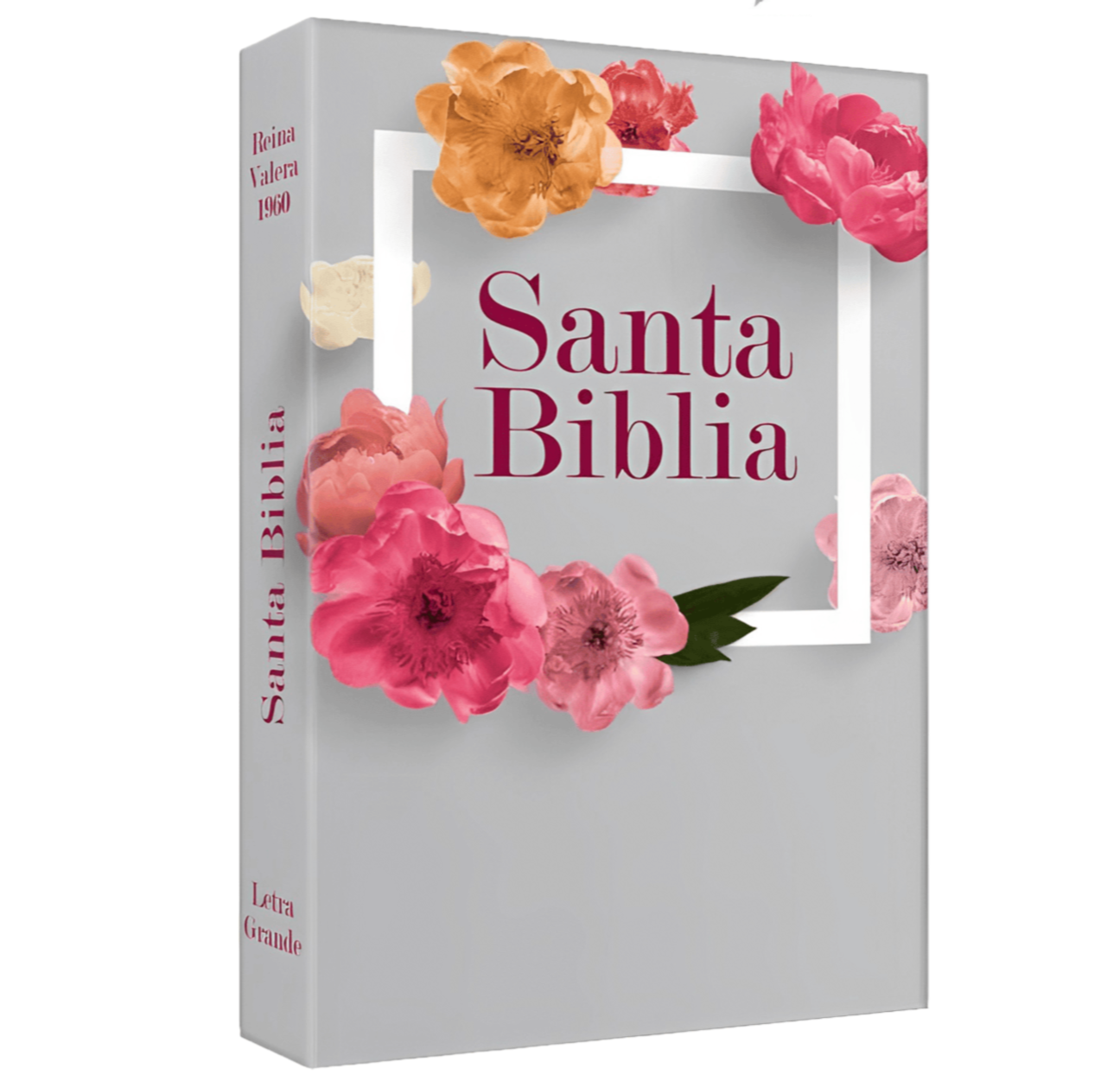 Biblias Tapa Flex RVR60 12 puntos floreada con índice Biblias Tapa Flex RVR60 12 puntos floreada con índice