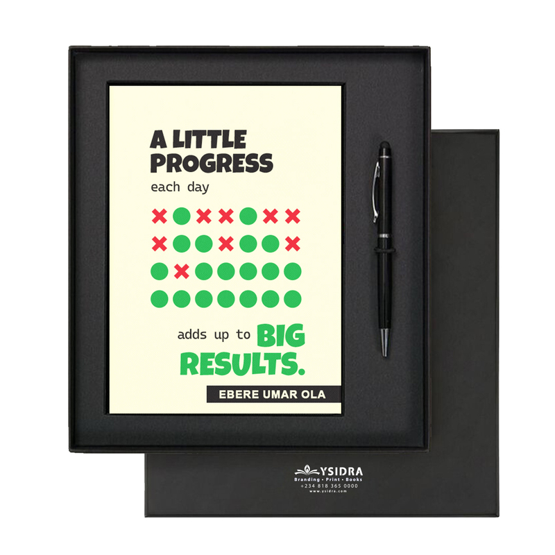 A Little Progress | Premium Motivational Notebook A Little Progress | Premium Motivational Notebook