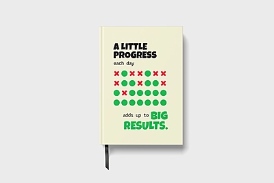 A Little Progress | Premium Motivational Notebook A Little Progress | Premium Motivational Notebook