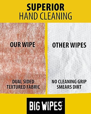 Big Wipes Heavy Duty Hand Wipes 80 ct. Tub Big Wipes Heavy Duty Hand Wipes 80 ct. Tub