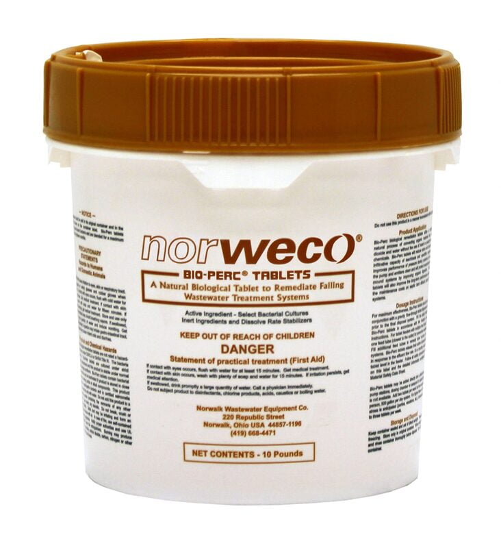 BIO-PERC® Biological Remediation Tablets - 10 Pound Pail BIO-PERC® Biological Remediation Tablets - 10 Pound Pail