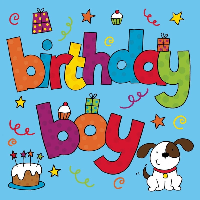 Birthday Boy Bubblicious Card Birthday Boy Bubblicious Card