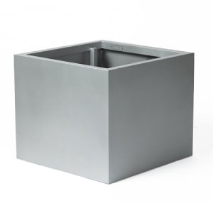 Bison Aluminum Planter Cube Bison Aluminum Planter Cube