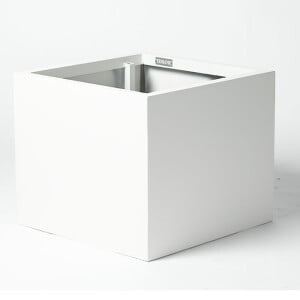 Bison Aluminum Planter Cube Bison Aluminum Planter Cube