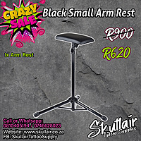 Satin Black Arm Rest Tripod Satin Black Arm Rest Tripod