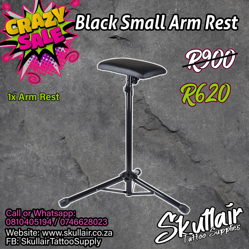 Satin Black Arm Rest Tripod Satin Black Arm Rest Tripod