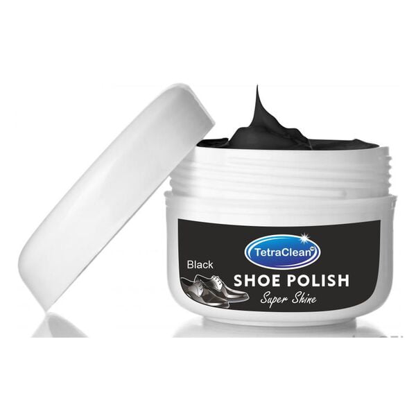 TetraClean Black Leather Shoe Polish (Patent Leather, Leather, Nubuck, Synthetic Leather) TetraClean Black Leather Shoe Polish (Patent Leather, Leather, Nubuck, Synthetic Leather)