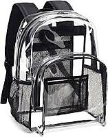 Black Transparent Backpack Black Transparent Backpack