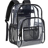 Black Transparent Backpack Black Transparent Backpack