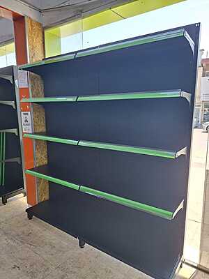 SUPERMARKET SHELVING-100X40X225